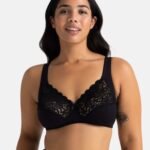 Grudnjak bez žice Georgina crno