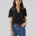 Bluza s čipkom Vero Moda