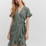 Haljina preklop Vero Moda