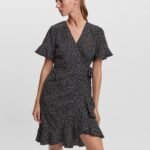 Haljina na preklop Vero Moda