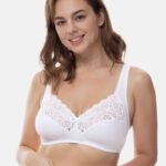 Grudnjak bez žice Georgina bijelo