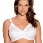 Pamučni grudnjak Monica bijelo