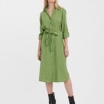 Viskozna haljina zelena