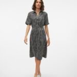 Haljina s remenom brenda Vero Moda 100% Recycled Polyester