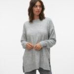 pletena tunika siva