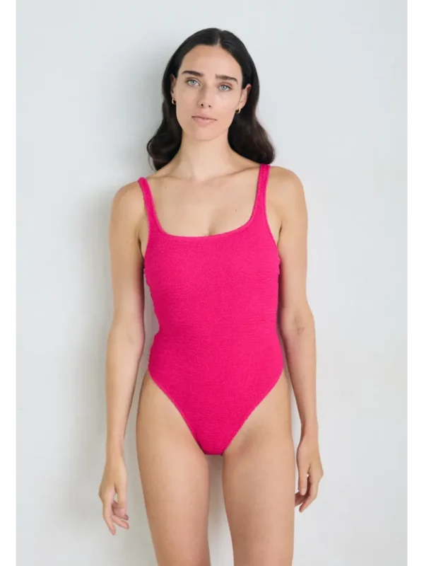 Wavy jednodjelni pink kupaći - Slika 1