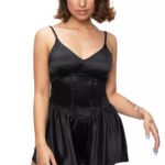 Spavaći kombinezon crno