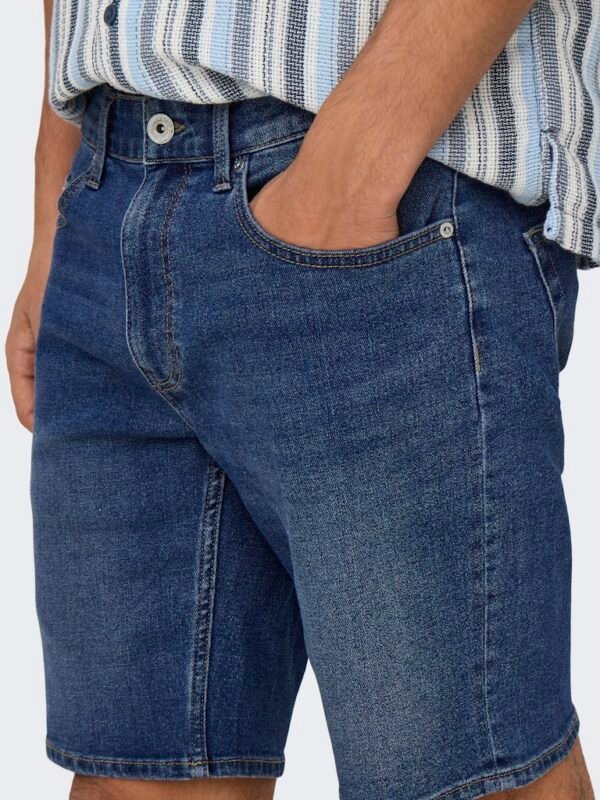 Muški jeans šorts Only&Sons - Slika 5
