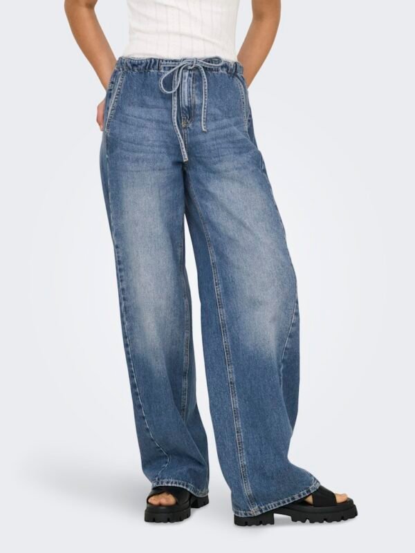 Jeans hlače na gumu Only - Slika 3