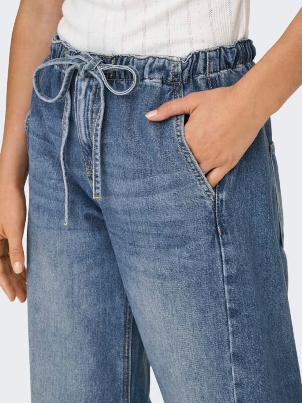 Jeans hlače na gumu Only - Slika 5