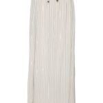 Suknja od viskoze i lana