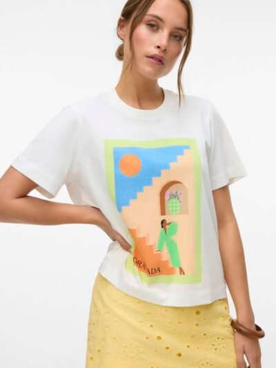 Majica s printom Vero Moda