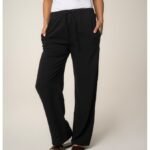 Crne viskozne hlače