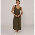 Haljina od viskoze s elastinom