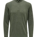 Muški pulover s patentnim zatvaračem