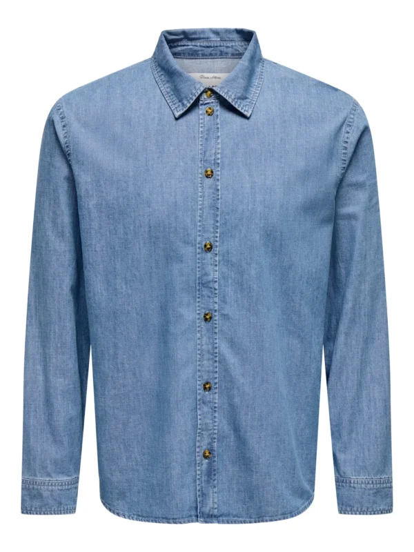Muška jeans košulja - Slika 4