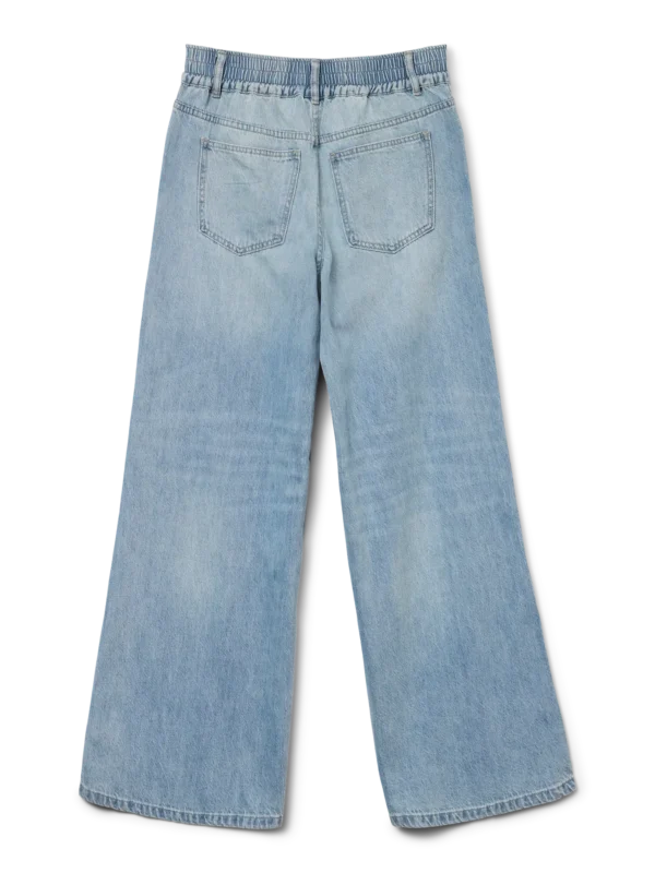 Široki jeans s gumom u struku - Slika 3