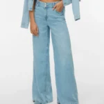 Široki jeans s gumom u struku