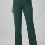 Hlače s gumom i elastinom