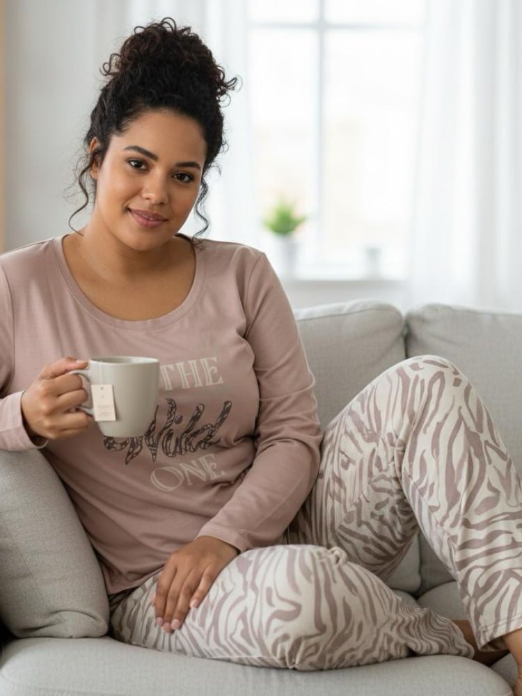 Web shop dimenzije (18) Pamučna pidžama - Slika 1