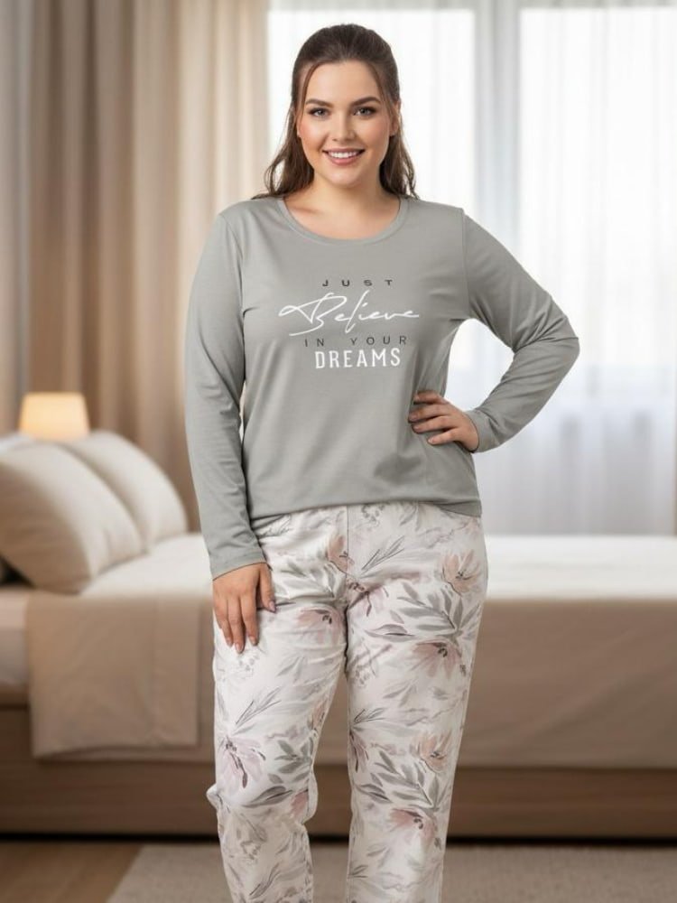 Web shop dimenzije (19) Pamučna pidžama - Slika 1