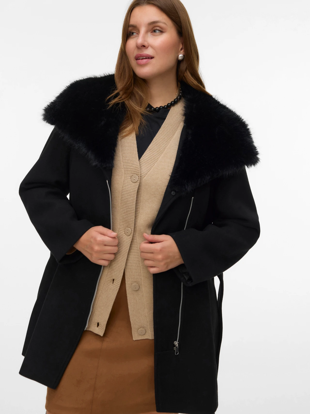 veromoda-vmcautumnbettycoatgacur-black (2) Kaput Vero Moda - Slika 1