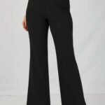 Hlače s gumom i elastinom