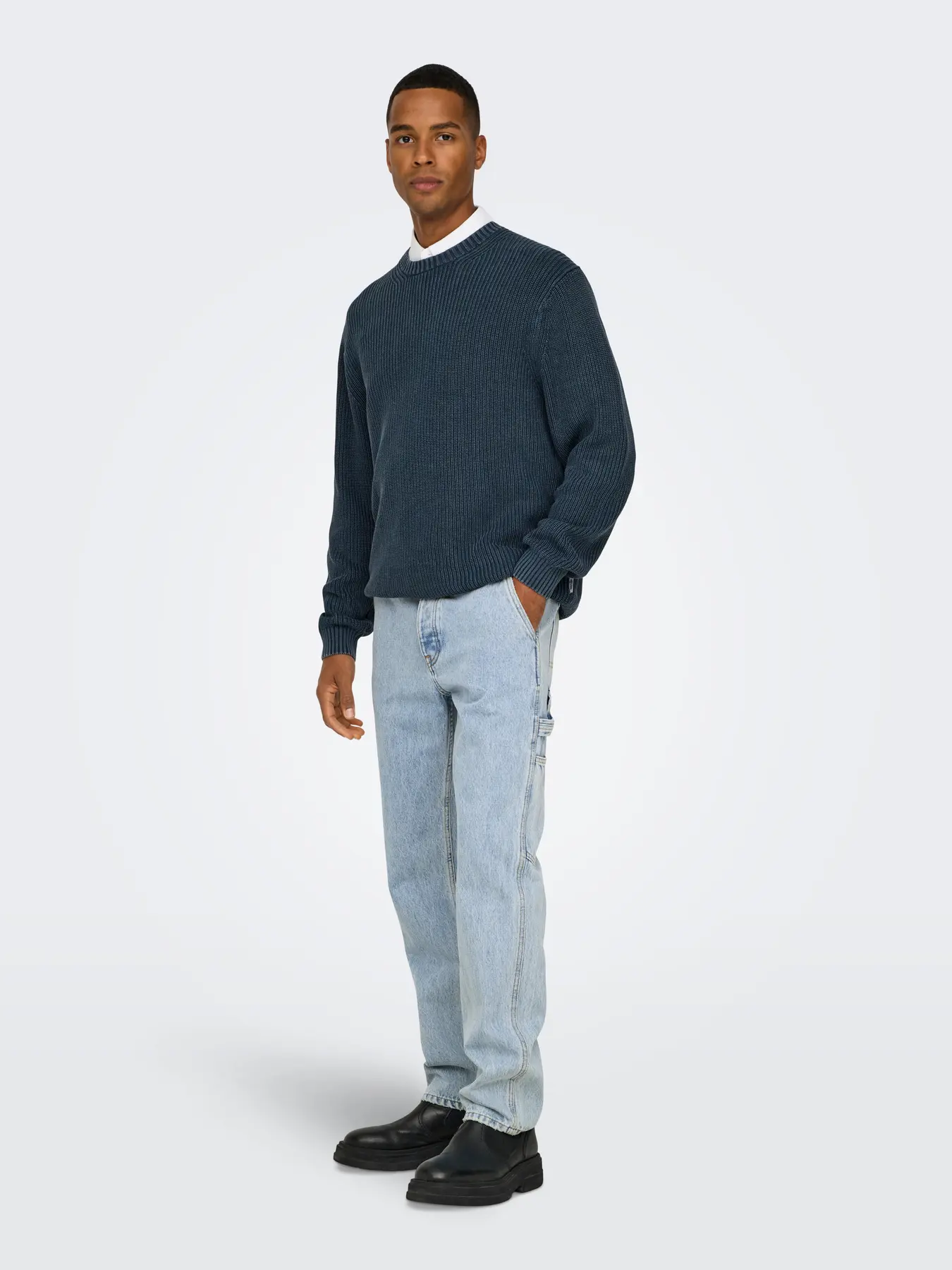 1NXDG1gBzktmr_005 Muški jeans regularnog kroja O&S - Slika 1