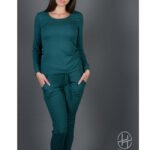 Ženska pidžama Hantex zeleno