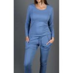 Ženska pidžama Hantex plavo